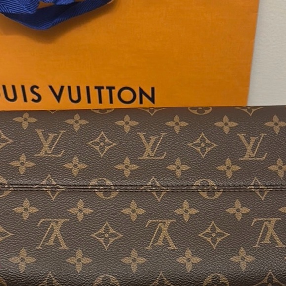 Louis Vuitton💎Boetie PM Monogram Logo Crossbody Tote Leather Canvas Hand Bag EUC - Picture 2 of 9